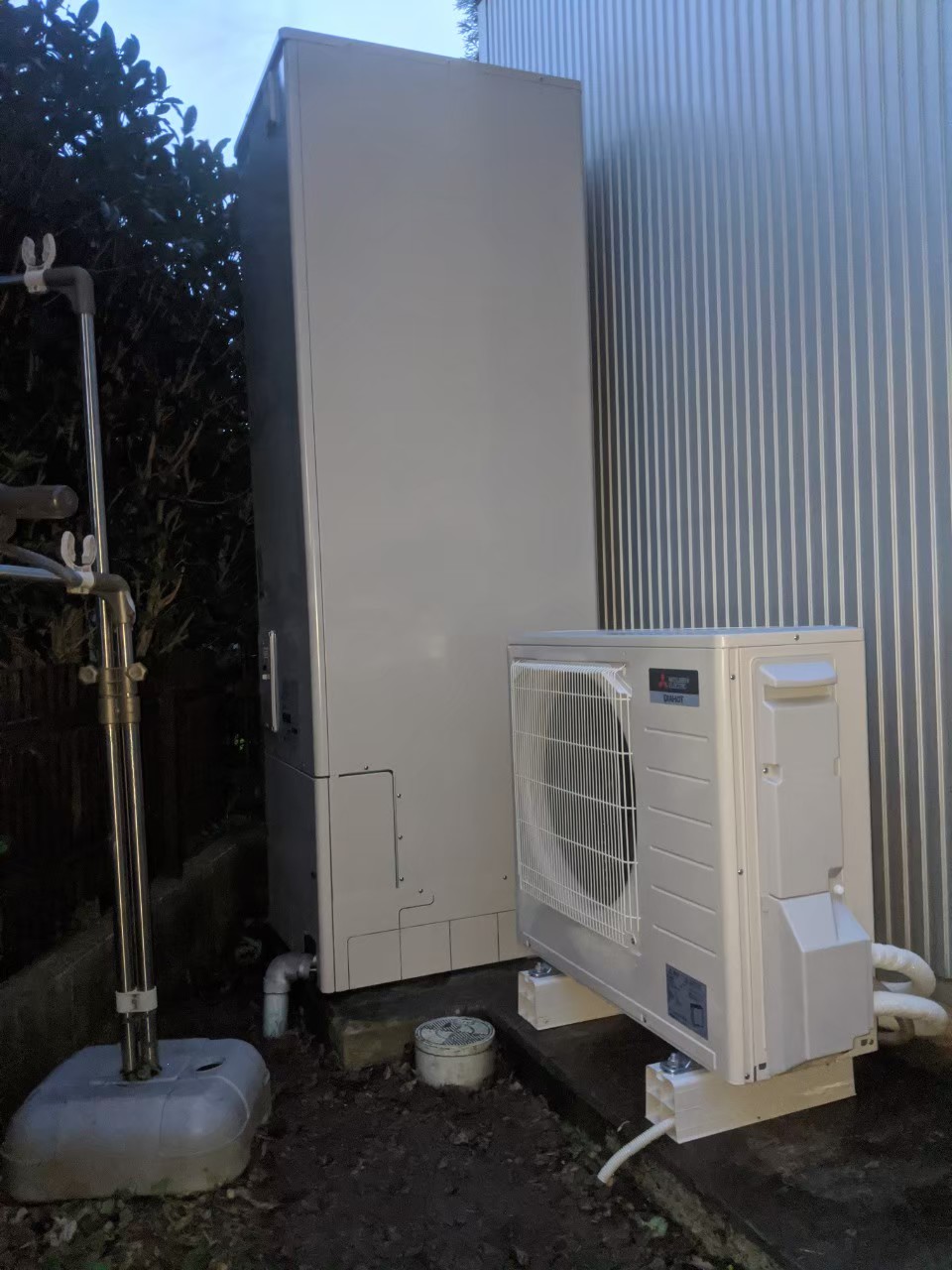 栃木県矢板市扇町エコキュート交換工事T様